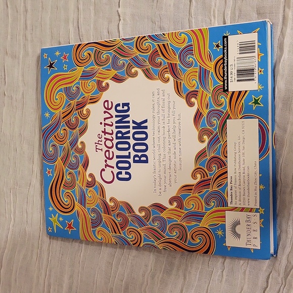 NWT The Creative Coloring Book - Picture 4 of 17